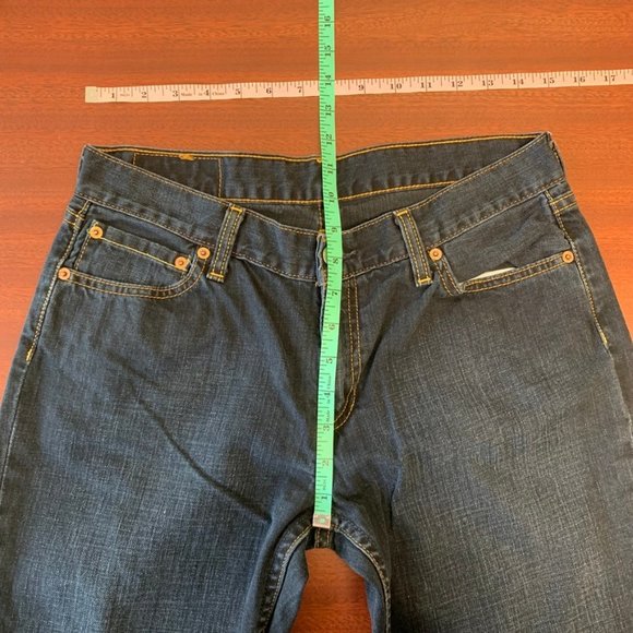 Vintage 529 Levi's Dark Blue Jeans - Picture 2 of 8